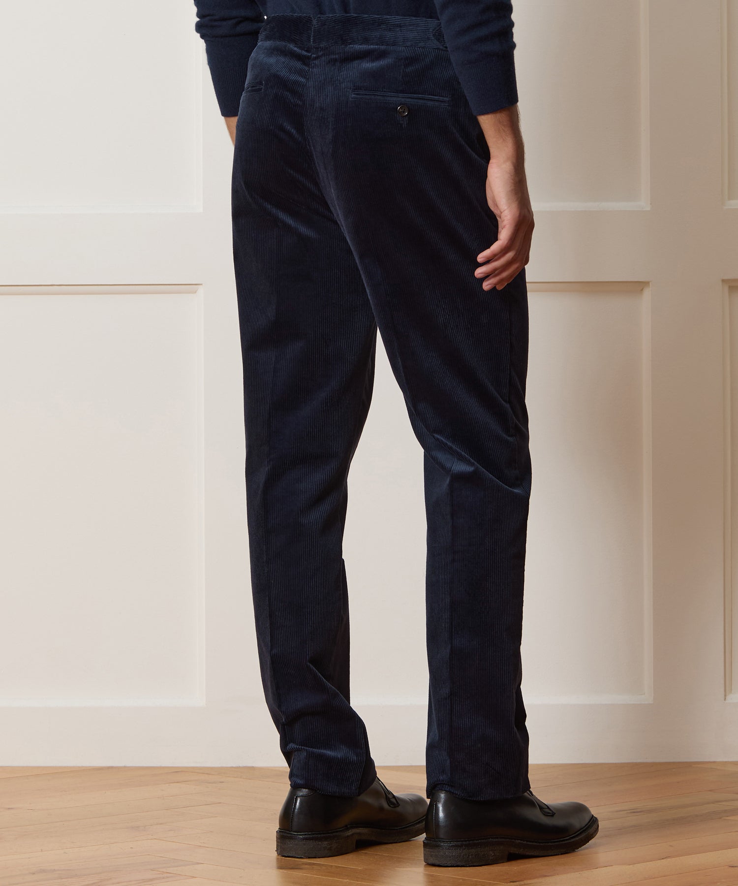 Italian Corduroy Side Tab Trouser