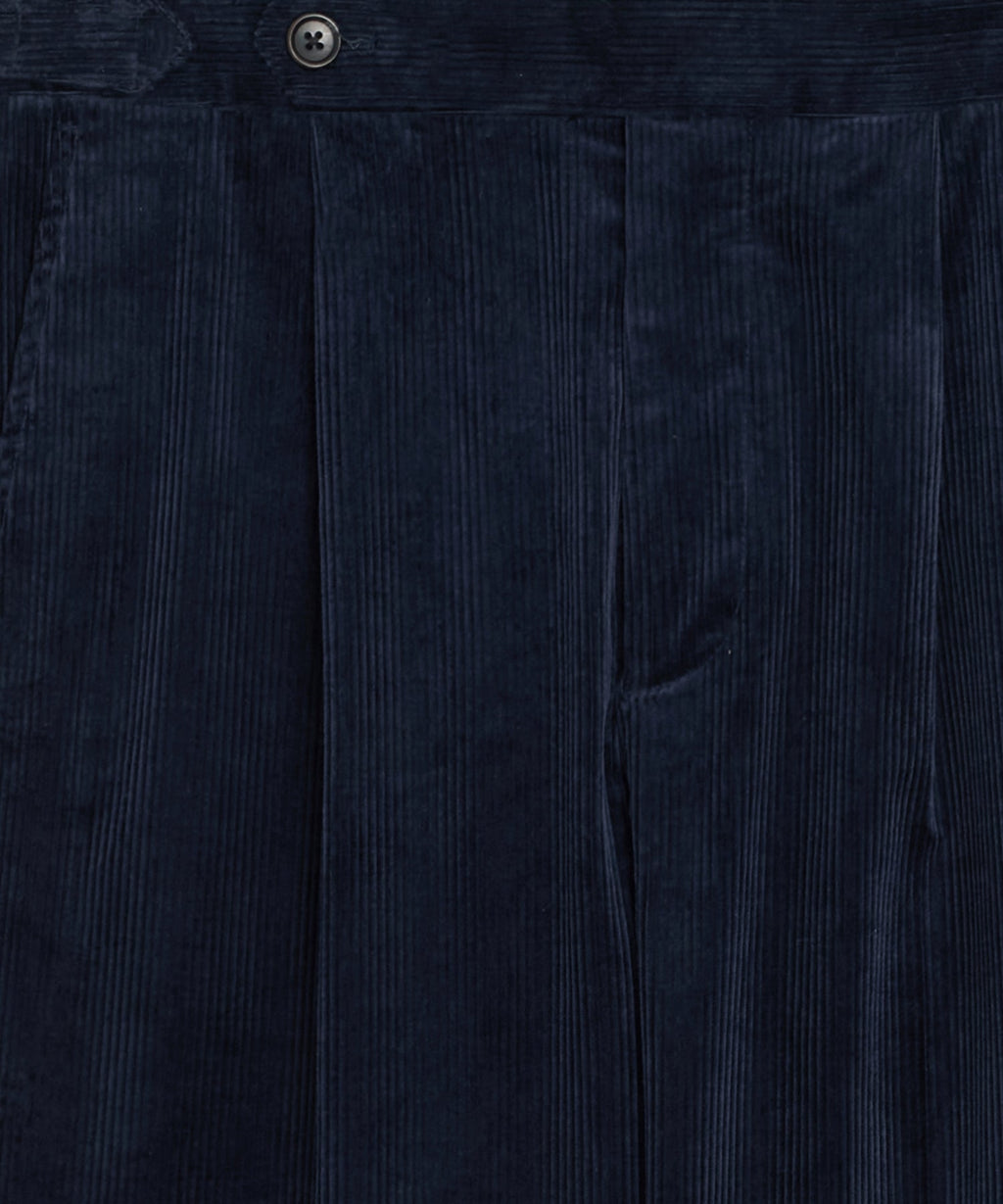 Italian Corduroy Side Tab Trouser