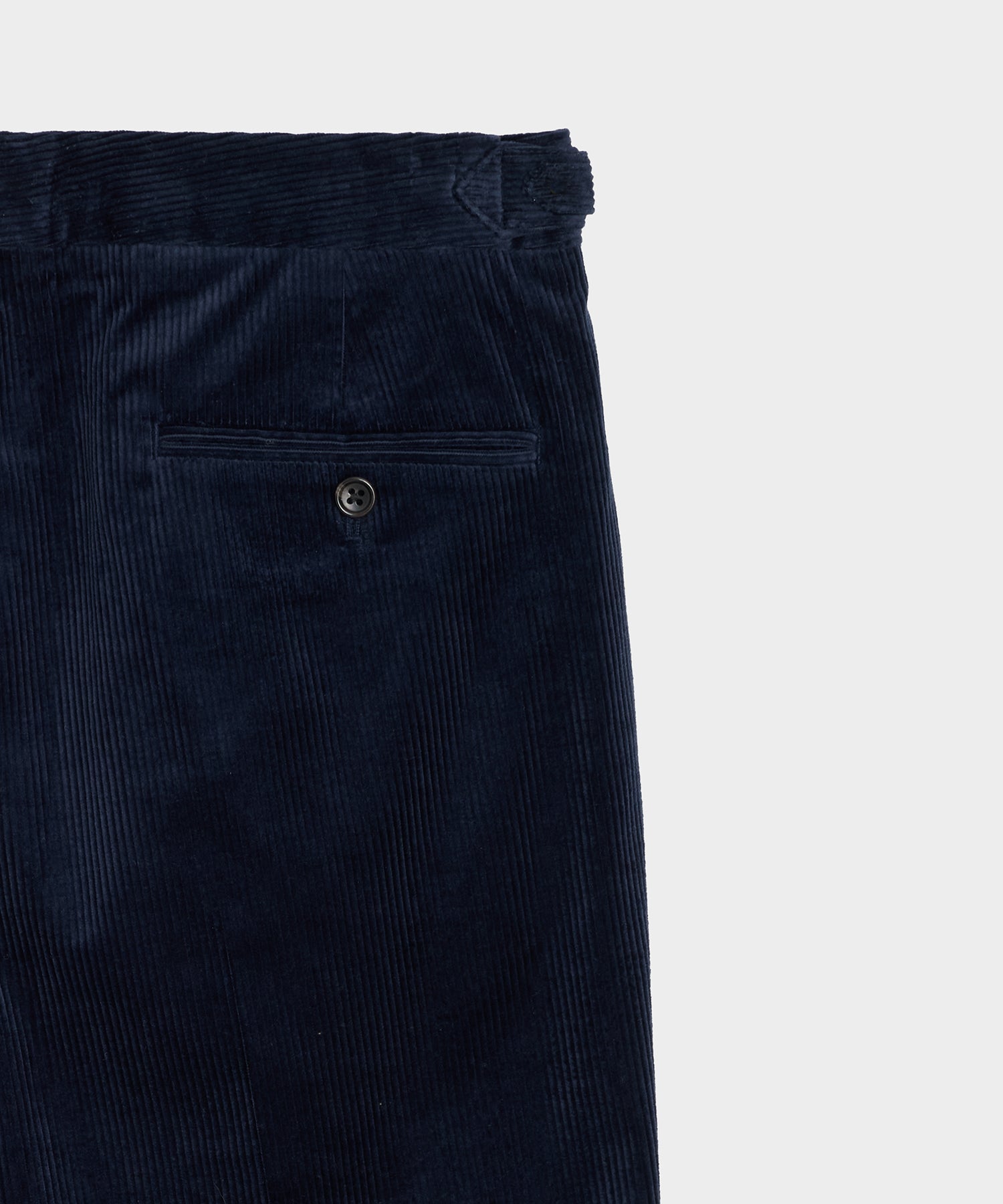 Italian Corduroy Side Tab Trouser