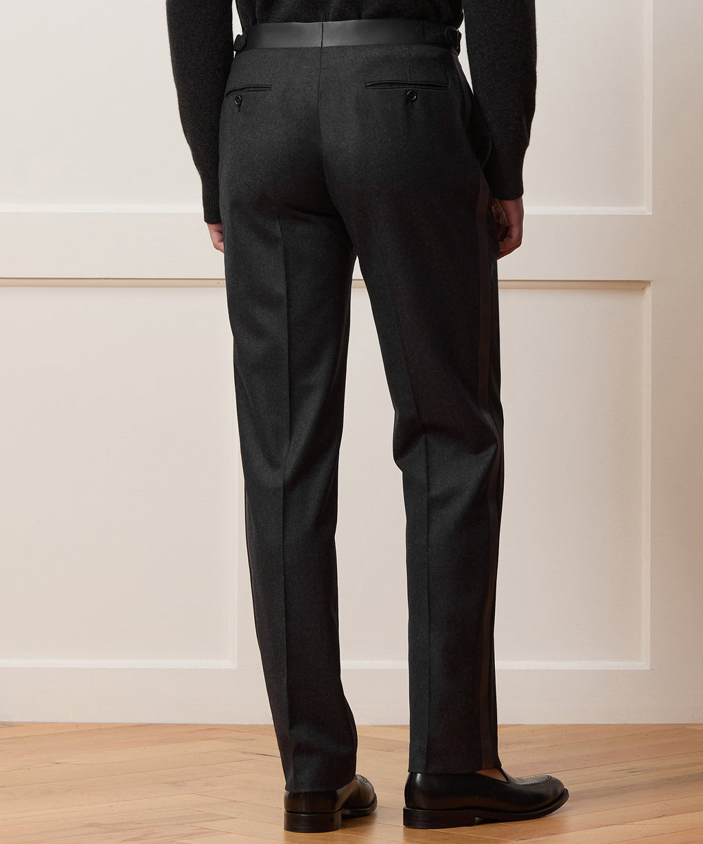Italian Flannel Tuxedo Trouser