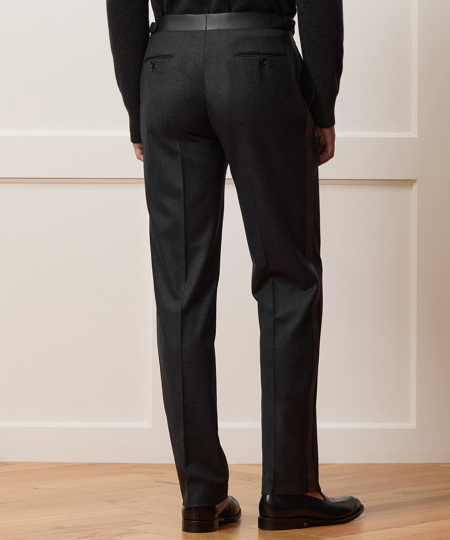 Italian Flannel Tuxedo Trouser
