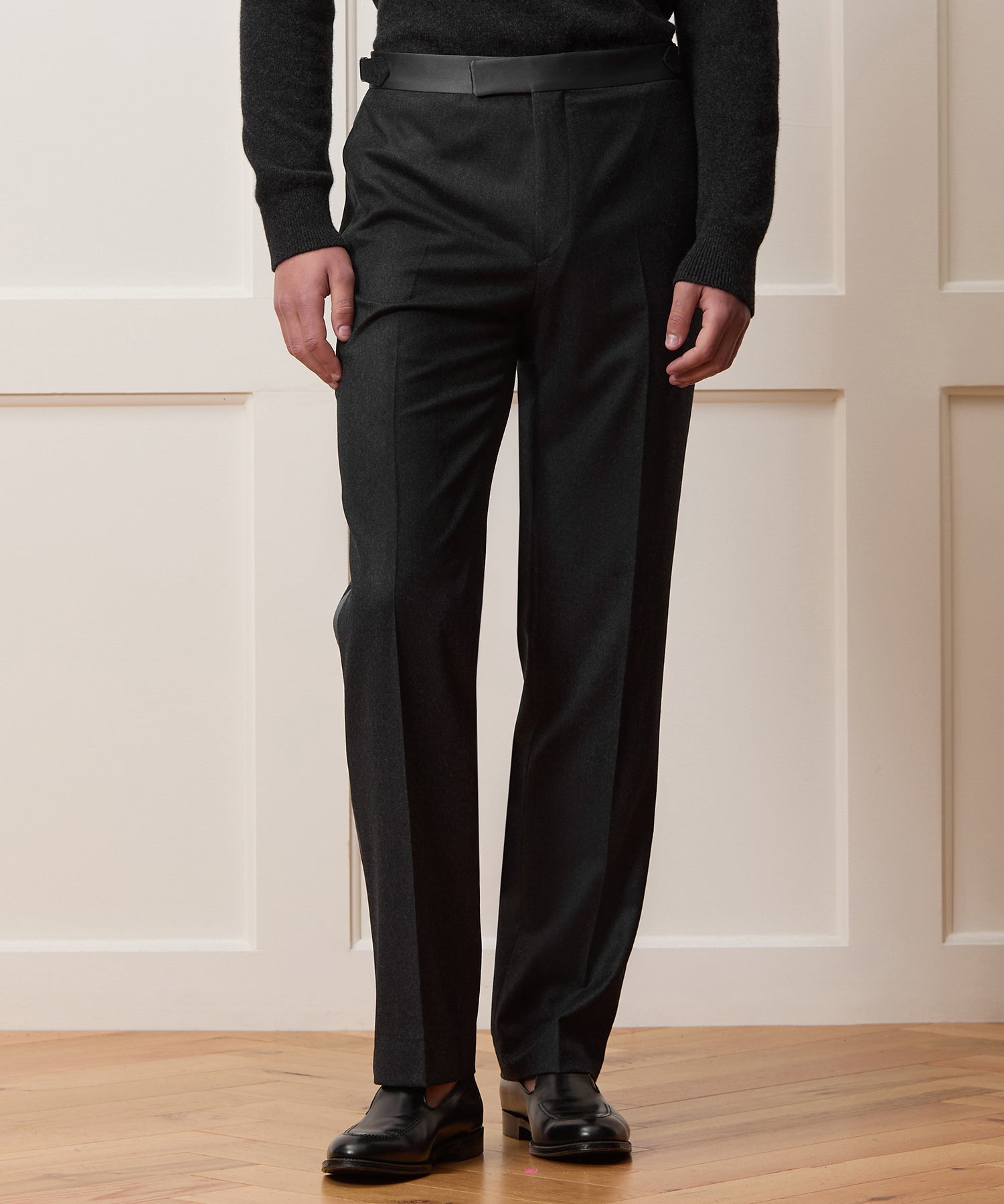 Italian Flannel Tuxedo Trouser