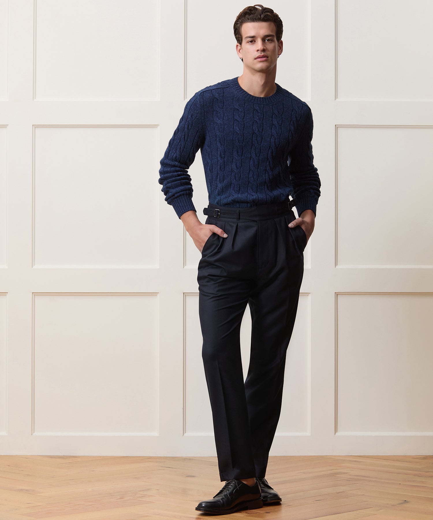 Italian Flannel Gurkha Trouser