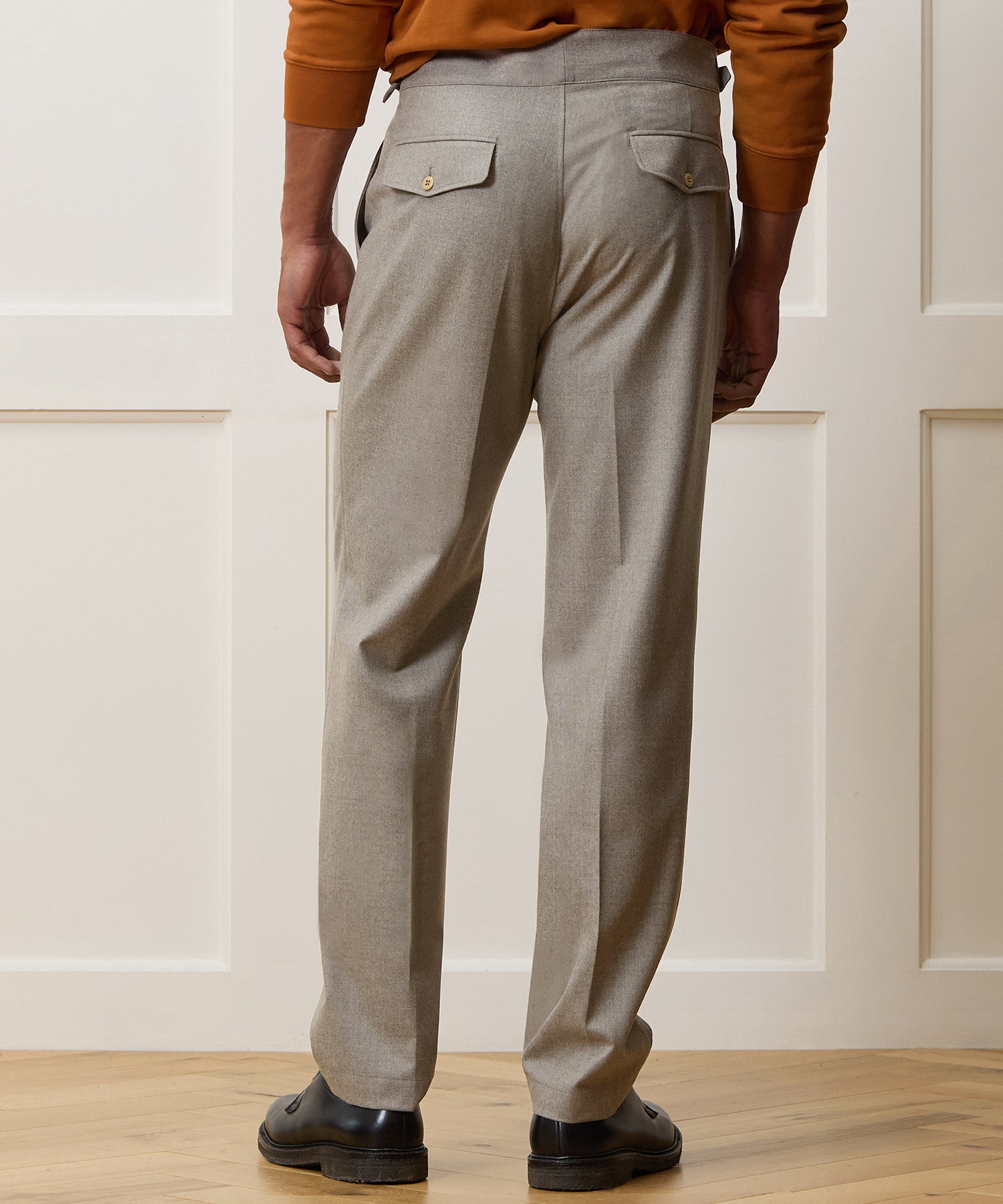 Italian Flannel Gurkha Trouser