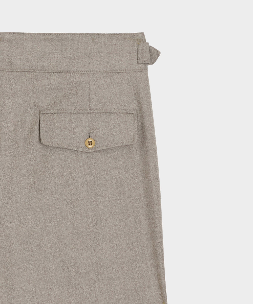 Italian Flannel Gurkha Trouser