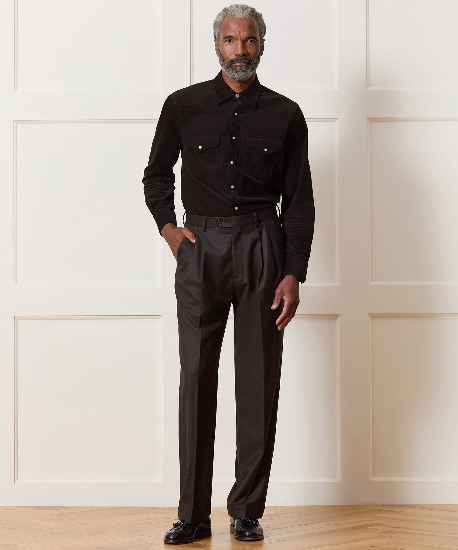 Corduroy Western Shirt