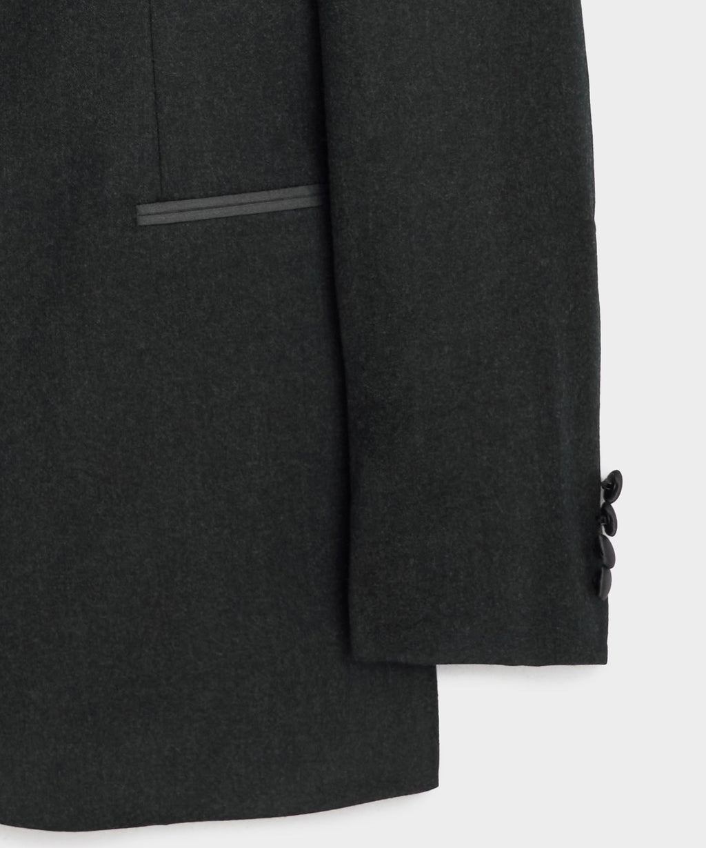 Italian Flannel Tuxedo Jacket