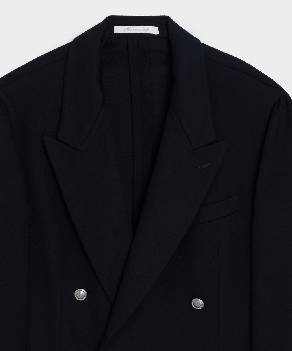 Italian Cashmere Double-Breasted Wythe Jacket