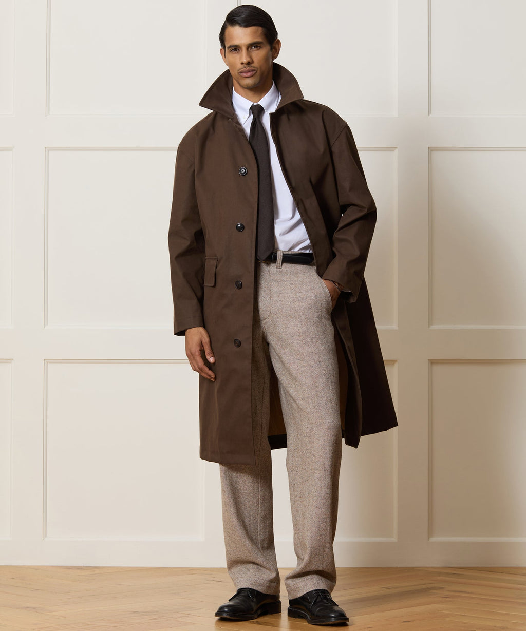 Italian Cotton Trench Coat