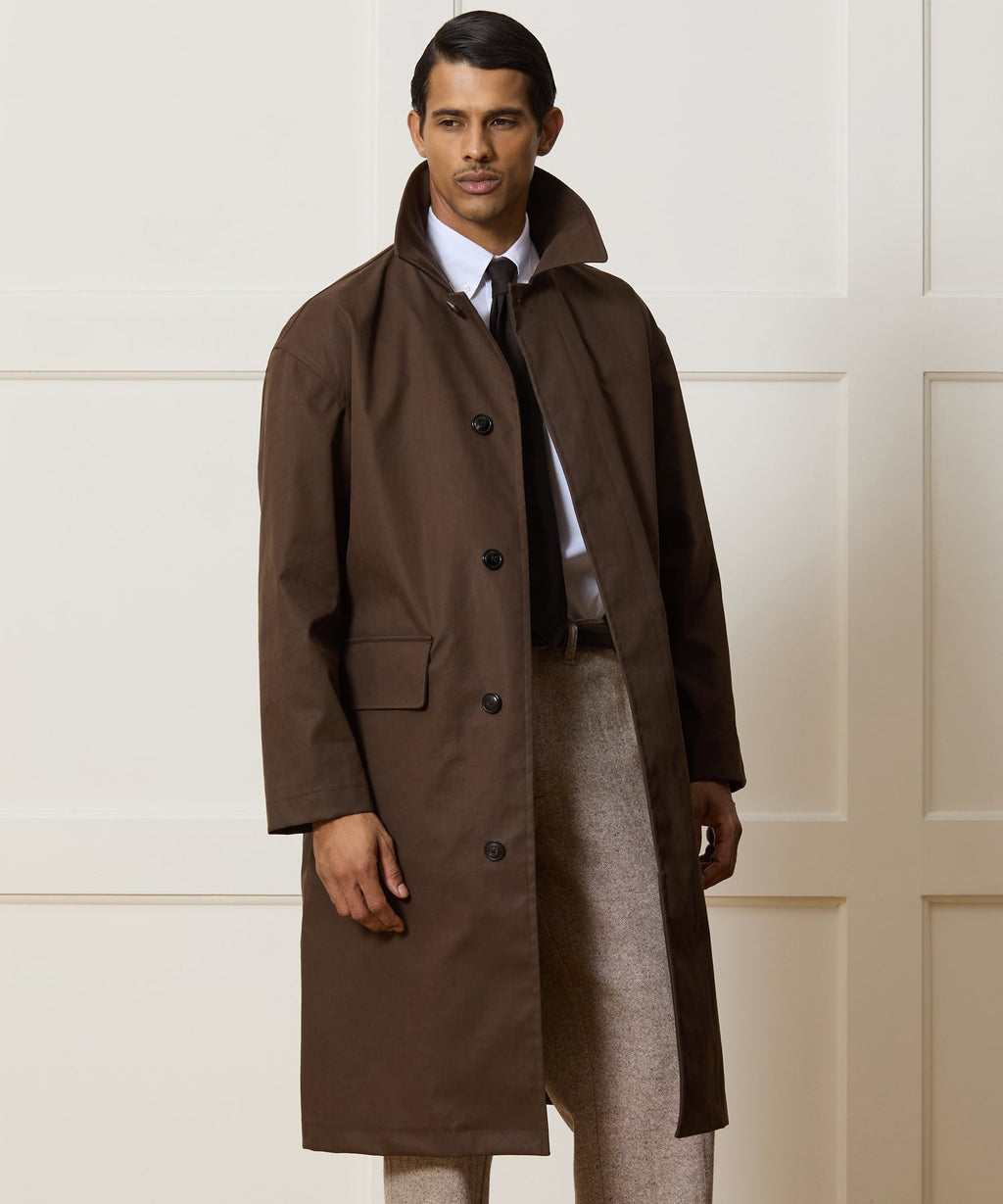Italian Cotton Trench Coat