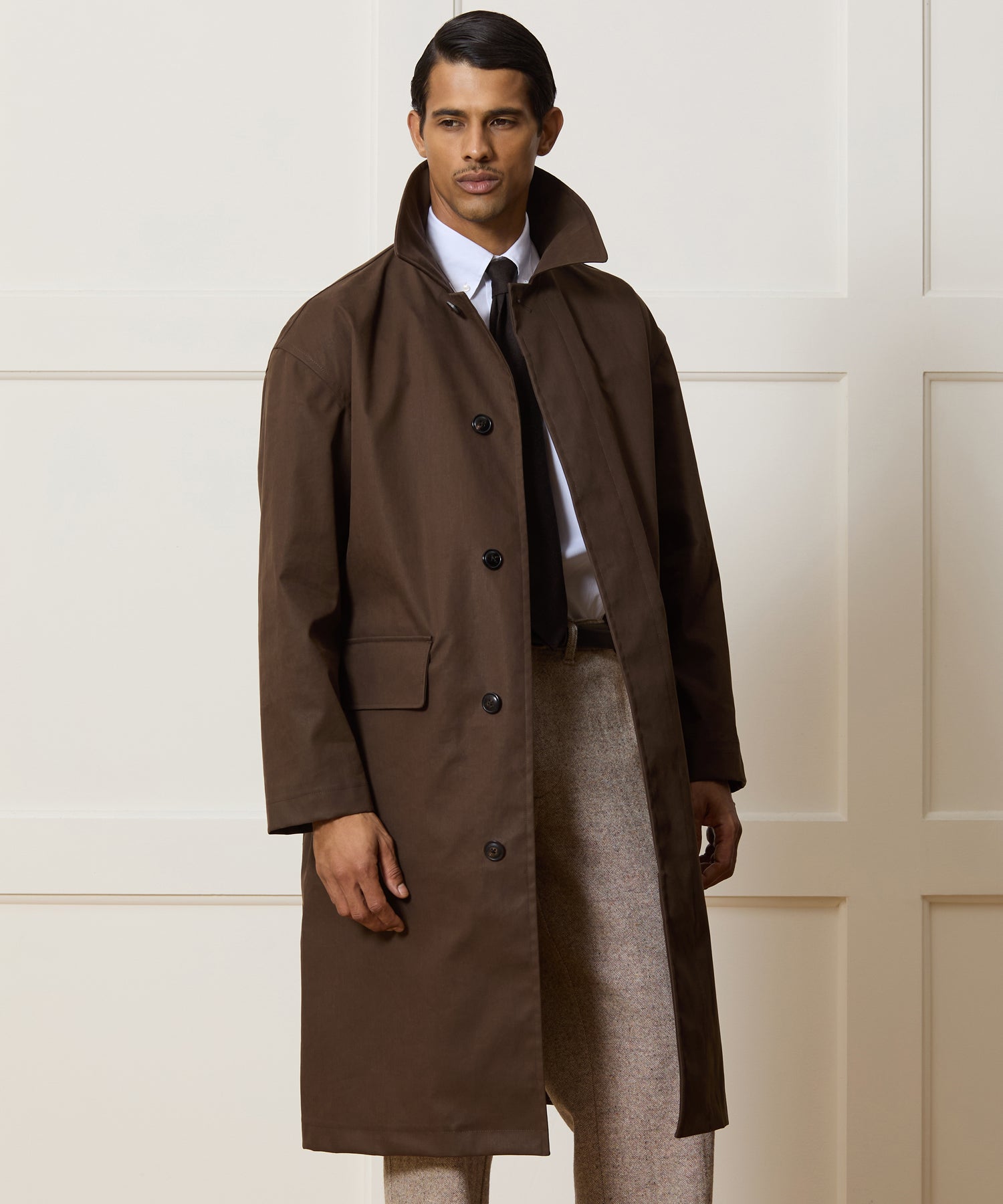 Italian Cotton Trench Coat