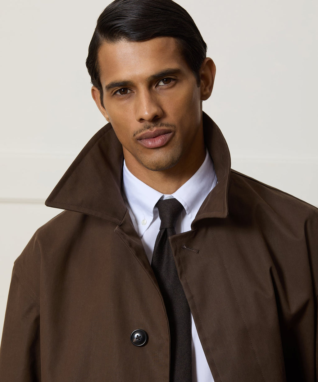 Italian Cotton Trench Coat