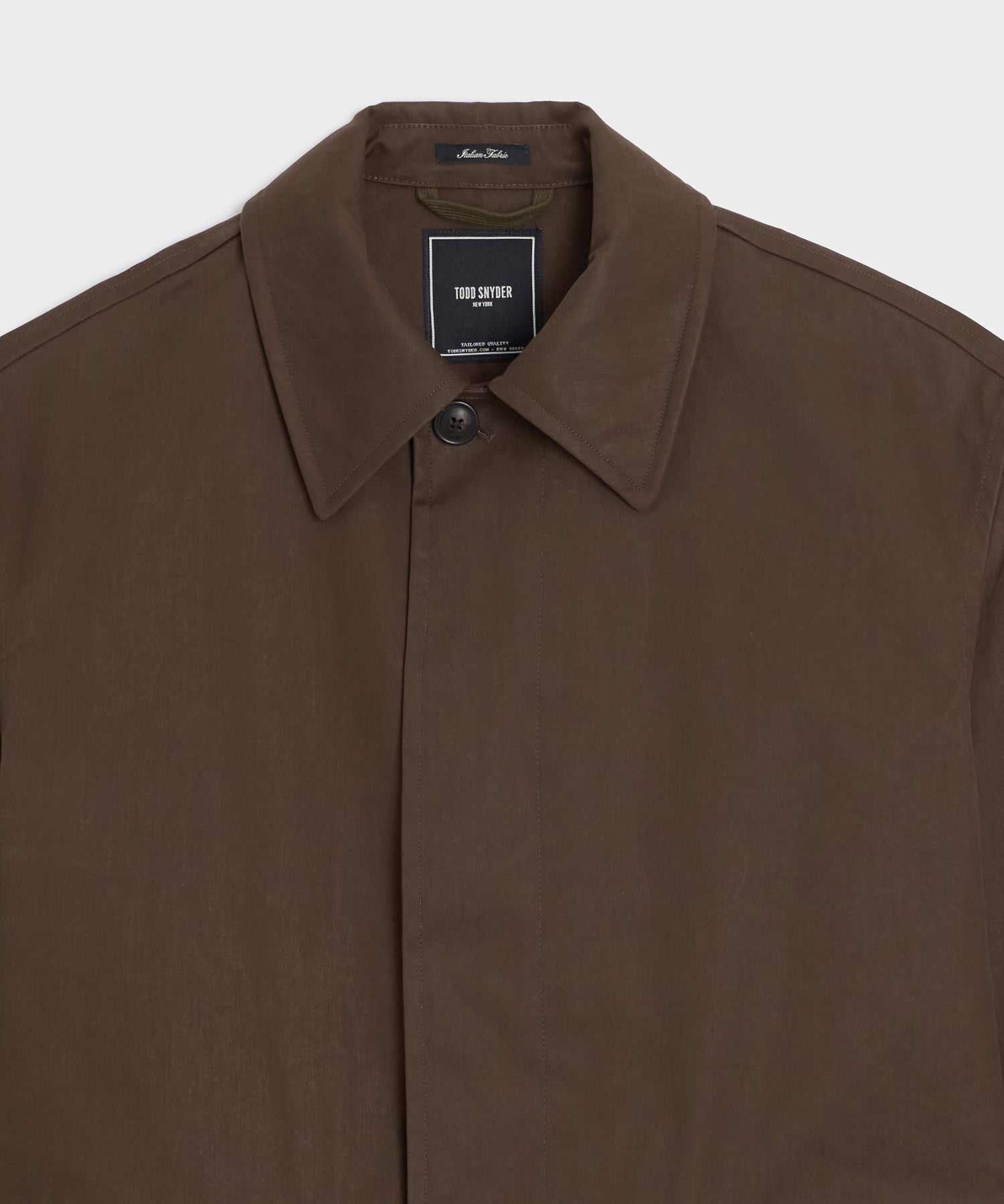 Italian Cotton Trench Coat