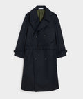Italian Double-Breasted Trench Coat