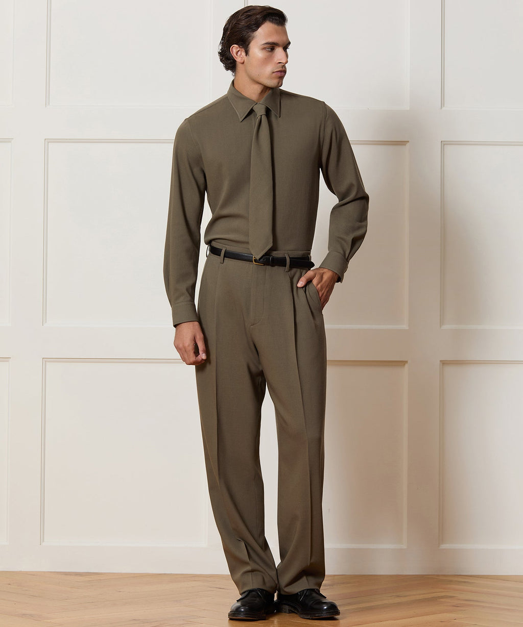 Italian Crepe Hollywood Trouser