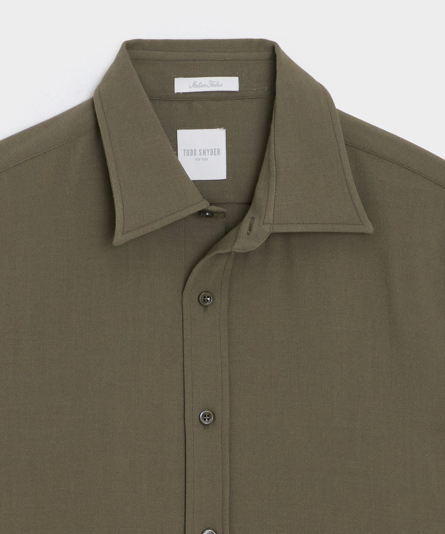 Italian Crepe Wool Shirt