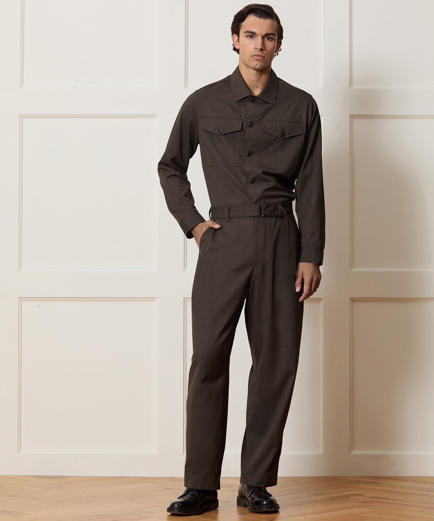 Italian Cavalry Twill Utility Shirt