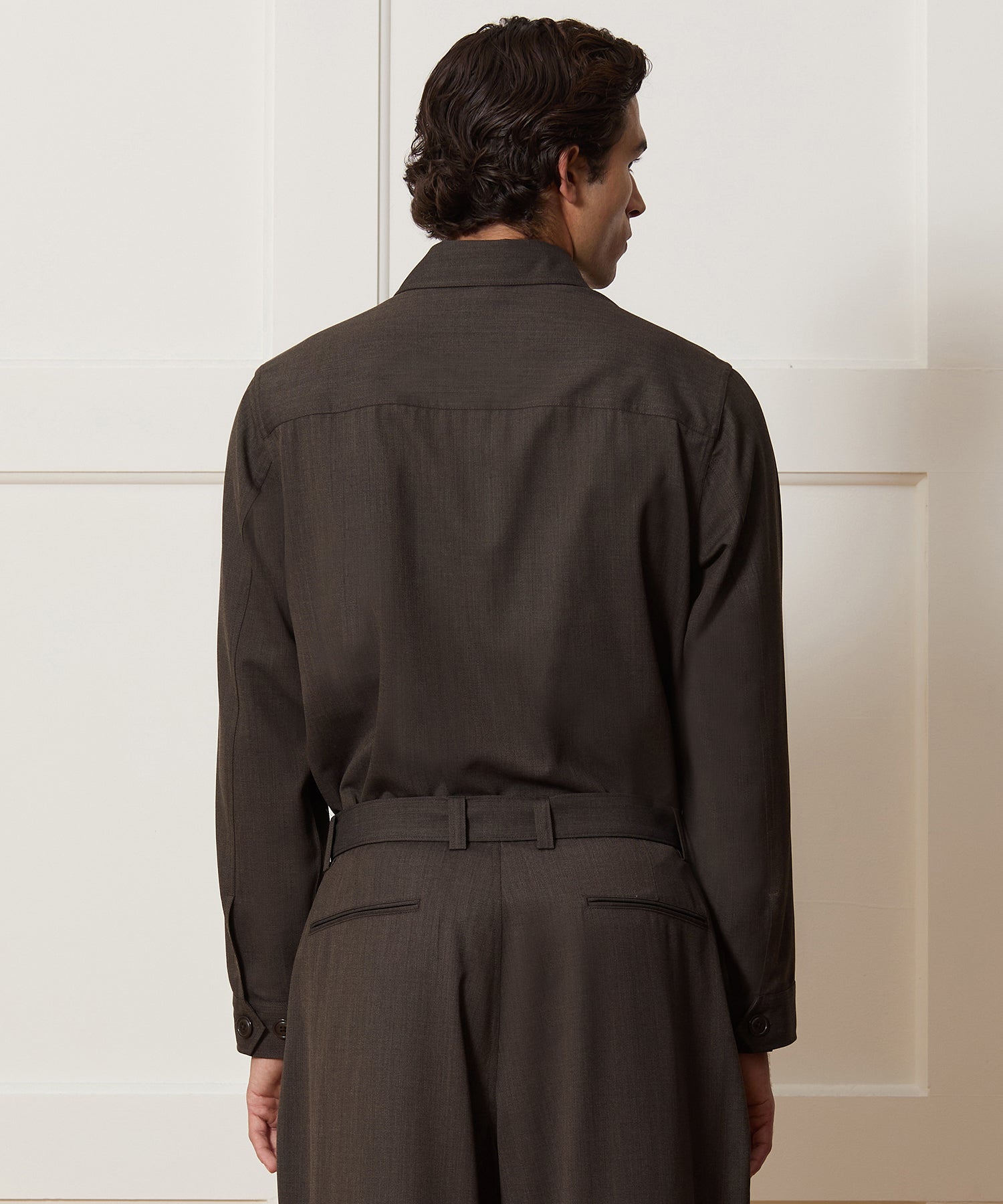 Italian Cavalry Twill Utility Shirt