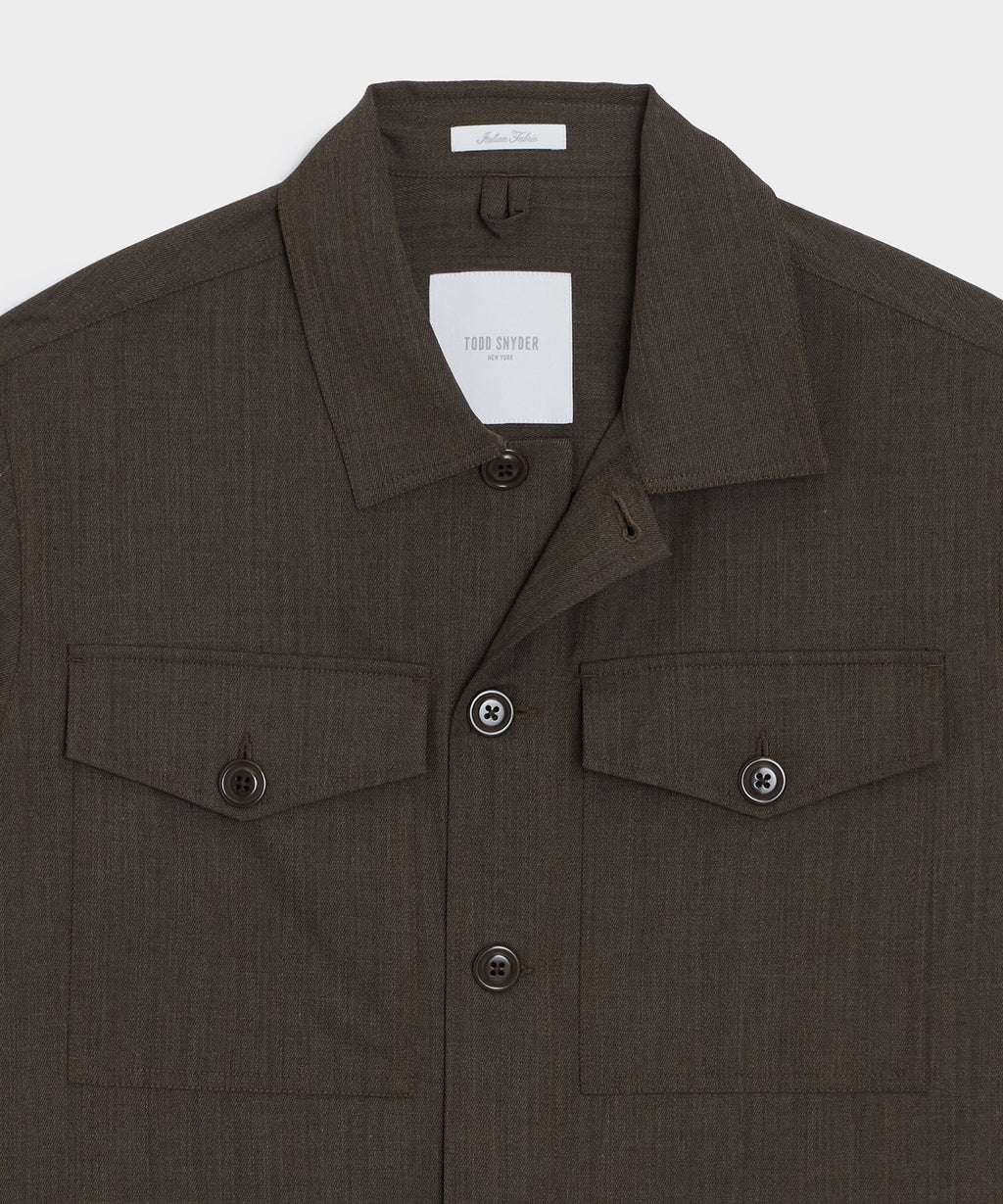 Italian Cavalry Twill Utility Shirt