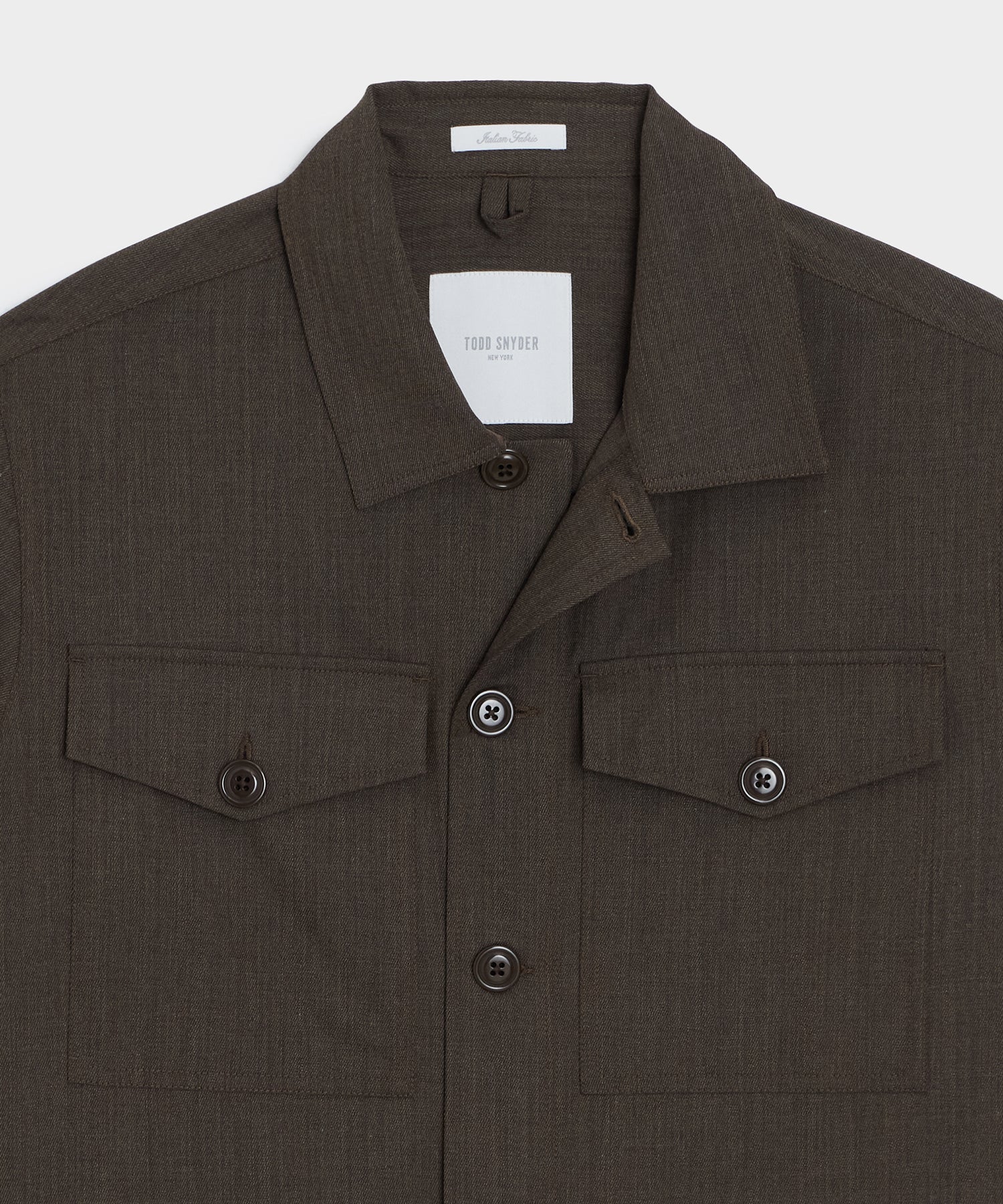 Italian Cavalry Twill Utility Shirt
