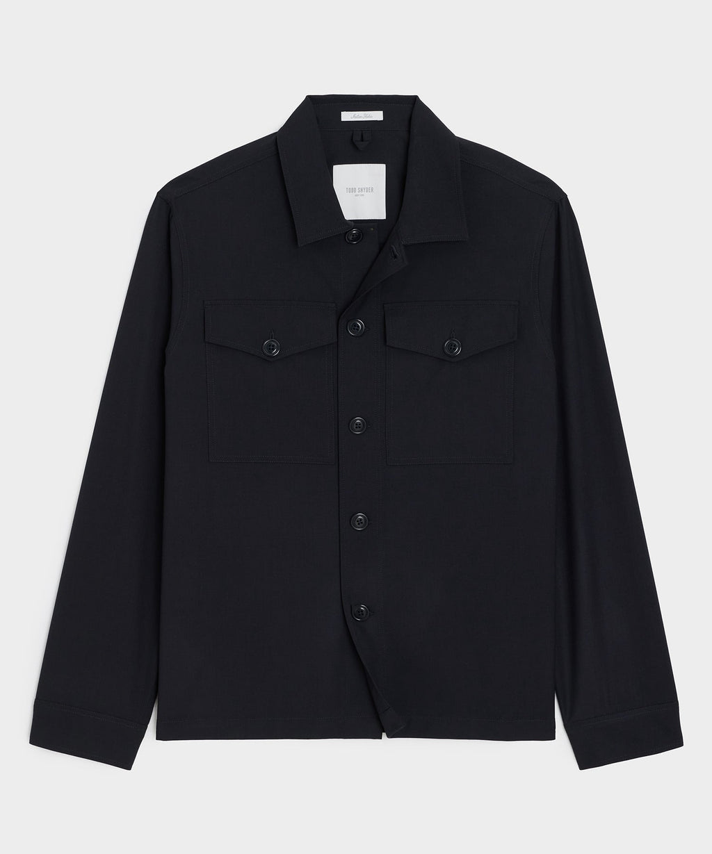 Italian Cavalry Twill Utility Shirt