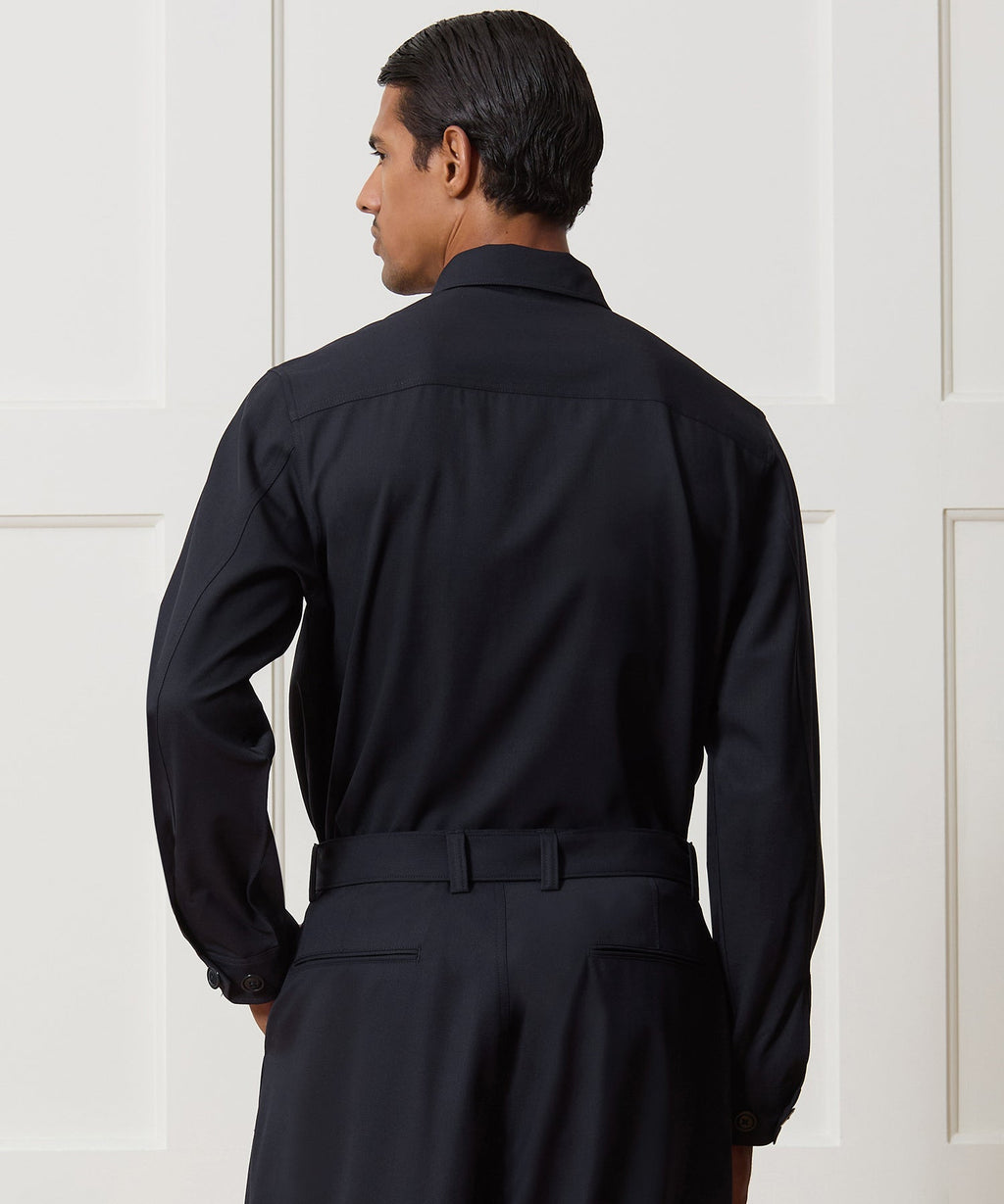 Italian Cavalry Twill Utility Shirt
