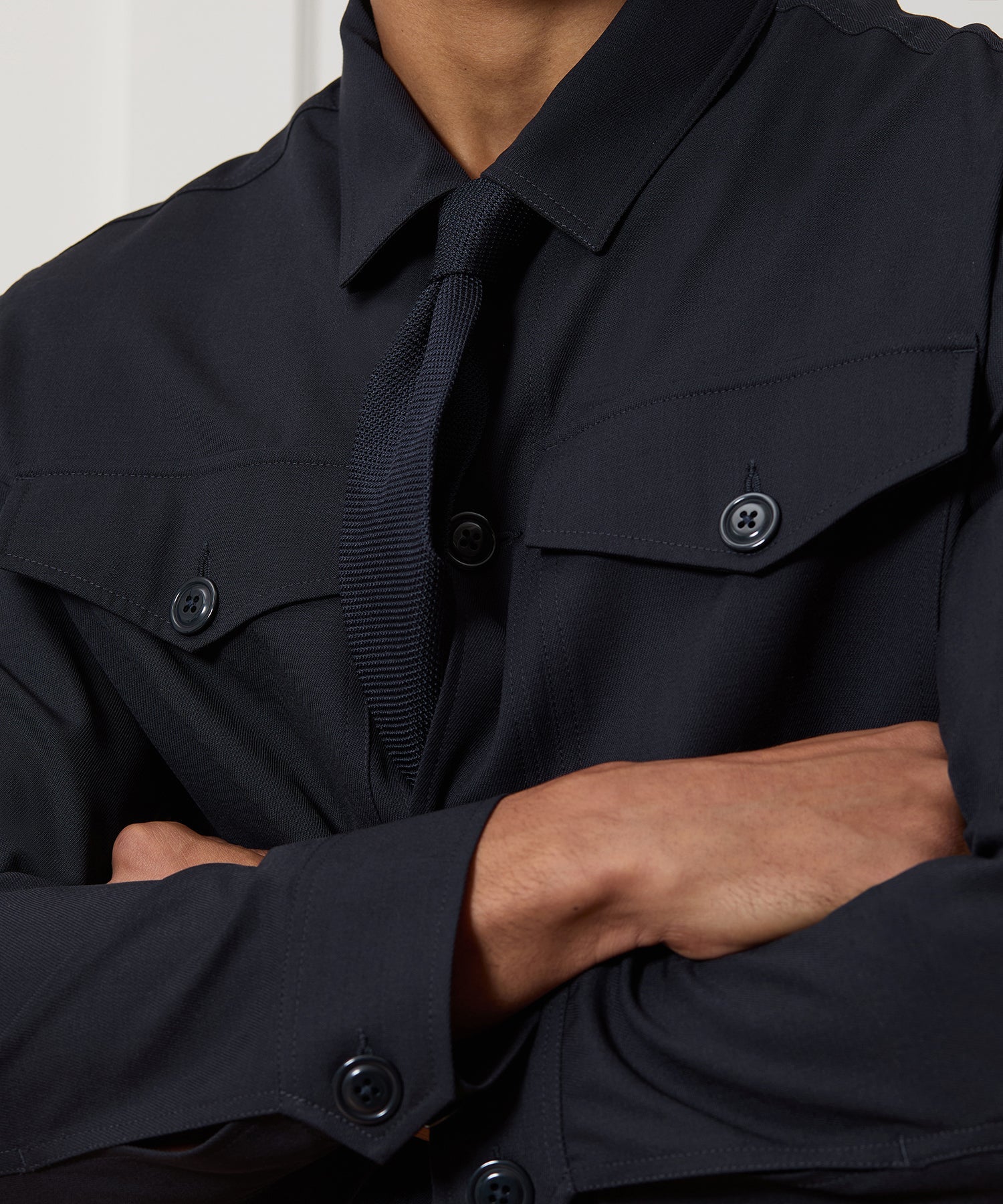 Italian Cavalry Twill Utility Shirt