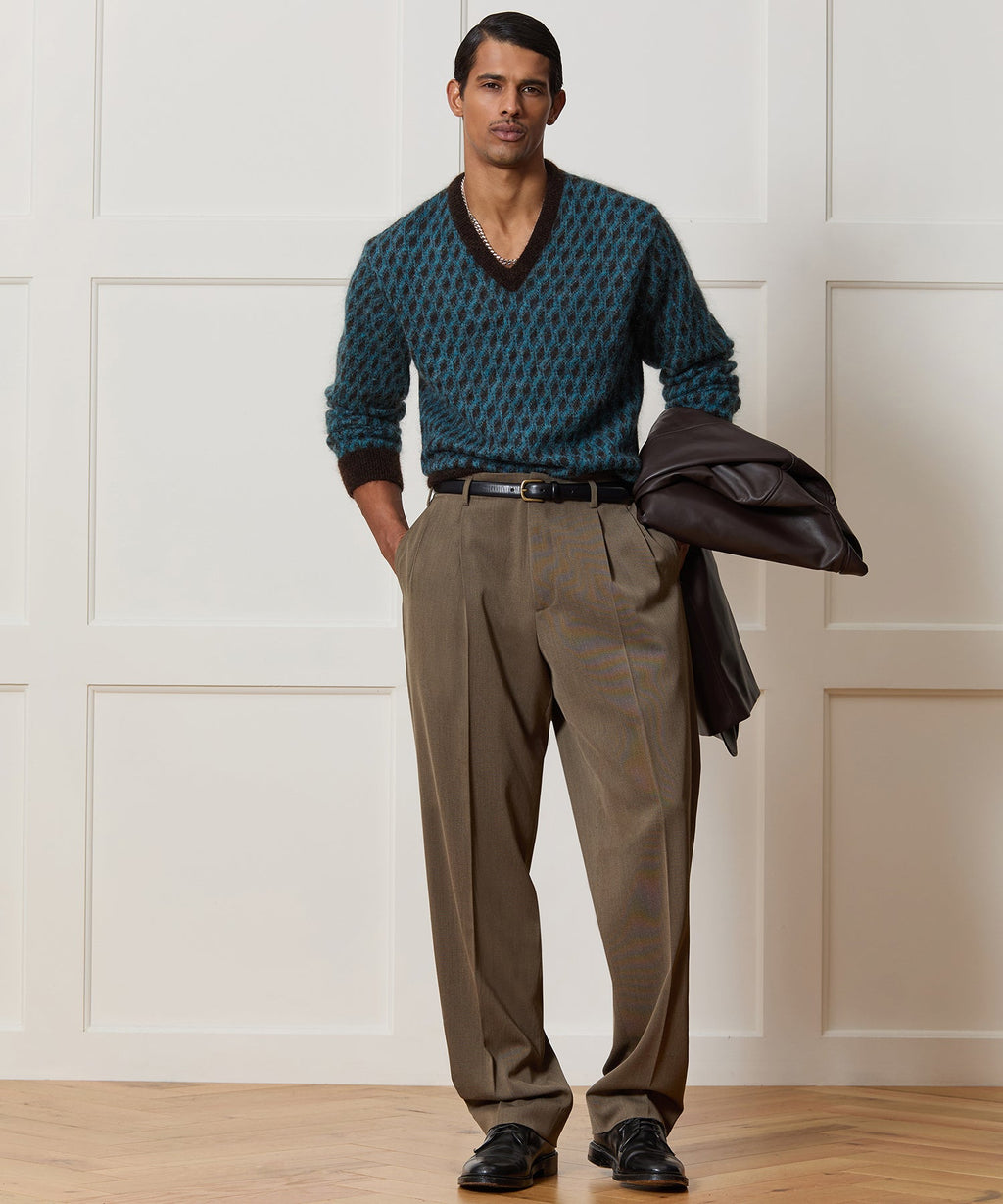 Italian Cavalry Twill Hollywood Trouser