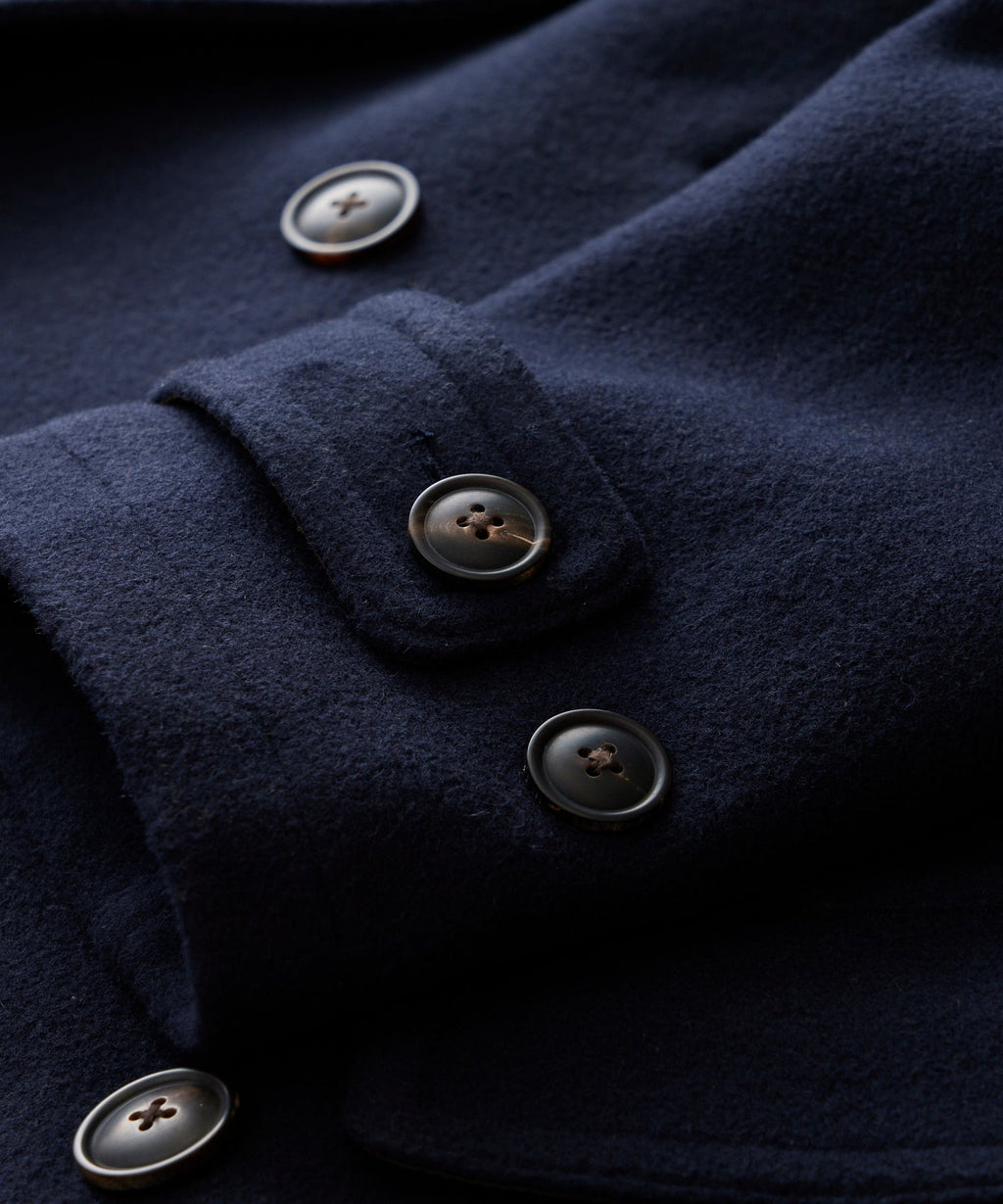 Italian Wool-Alpaca Peacoat