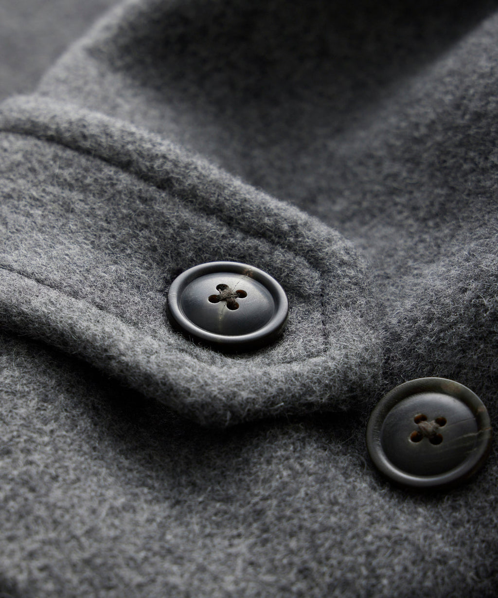 Italian Wool-Alpaca Car Coat