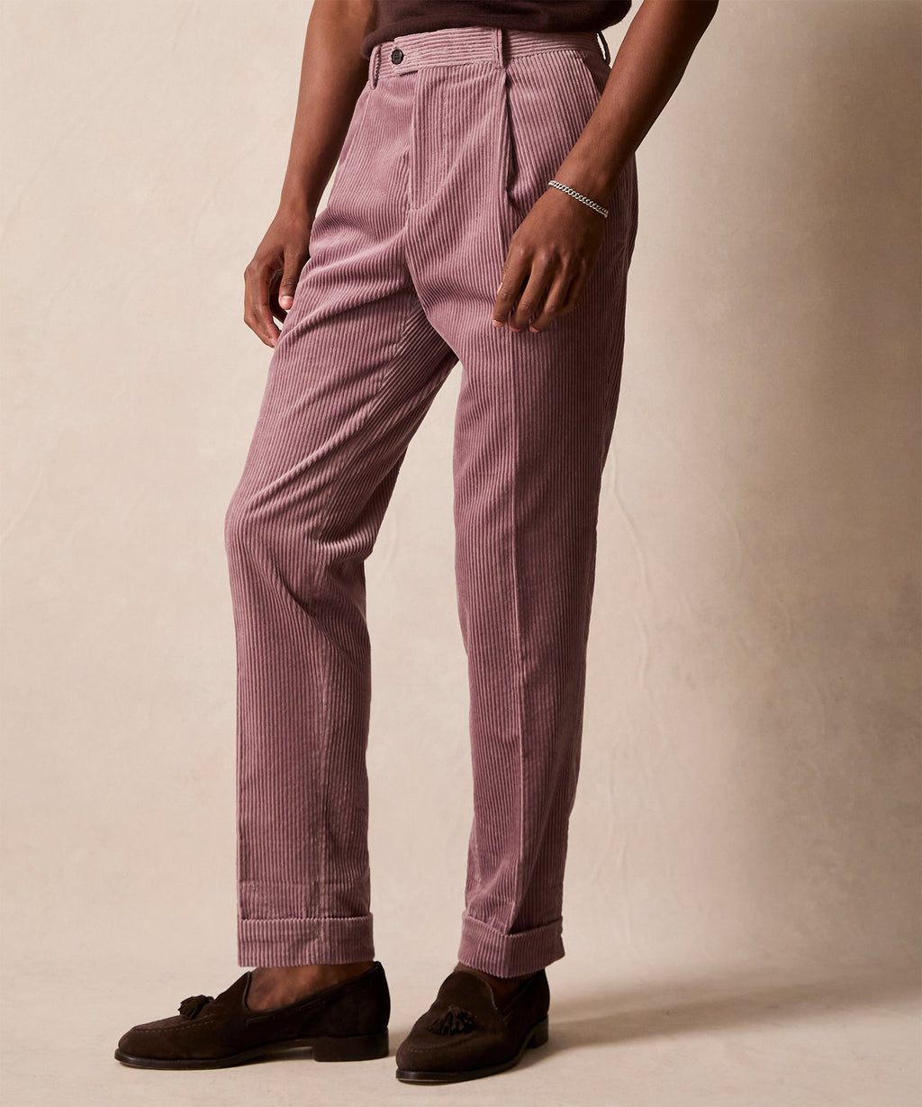 Italian Wide Wale Corduroy Madison Trouser