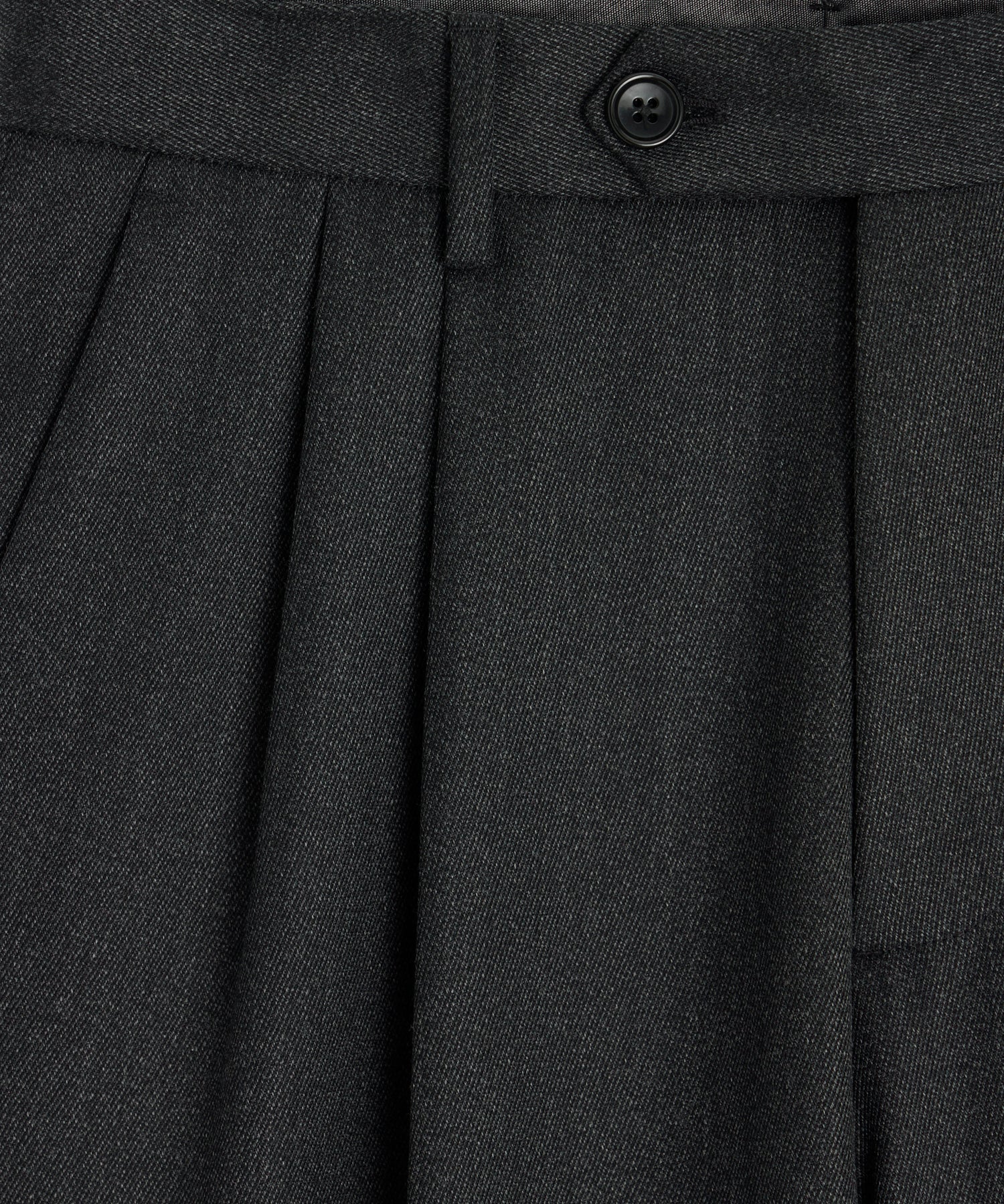 Italian Cavalry Twill Wythe Trouser in Charcoal