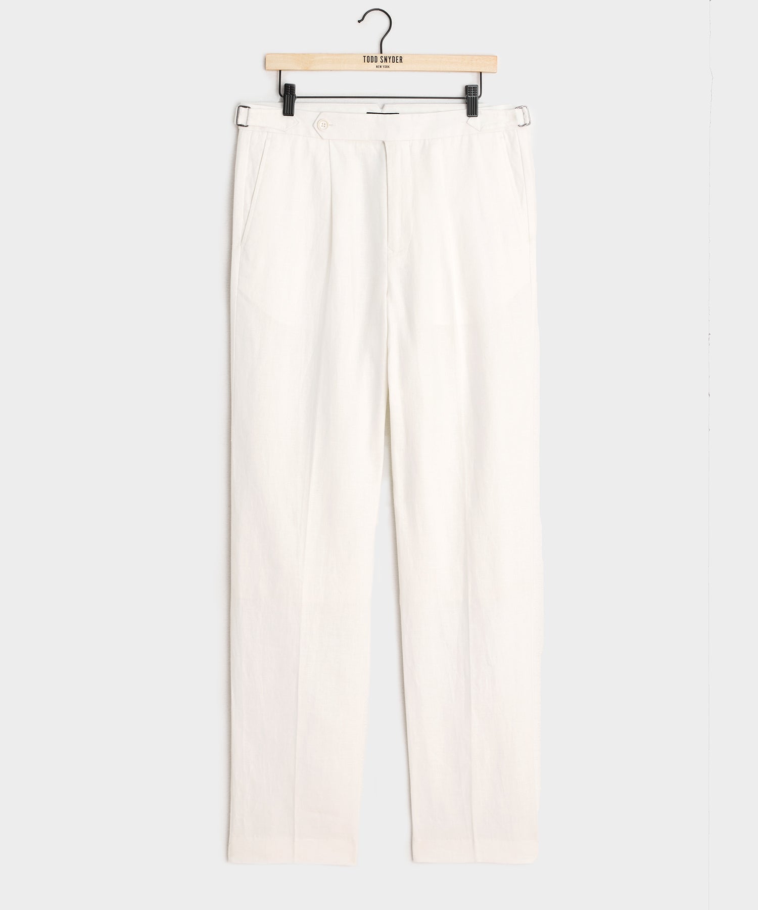 Irish Linen Side Tab Trouser