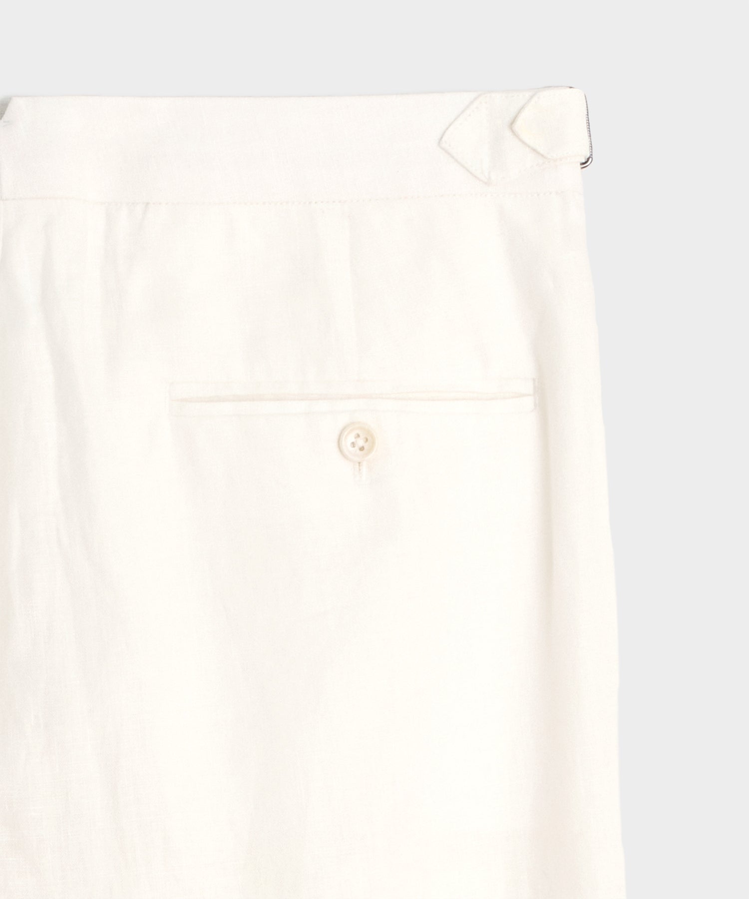 Irish Linen Side Tab Trouser