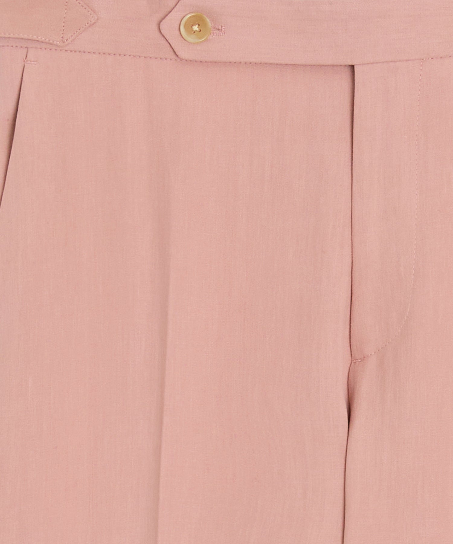 Italian Sueded Linen Side Tab Trouser