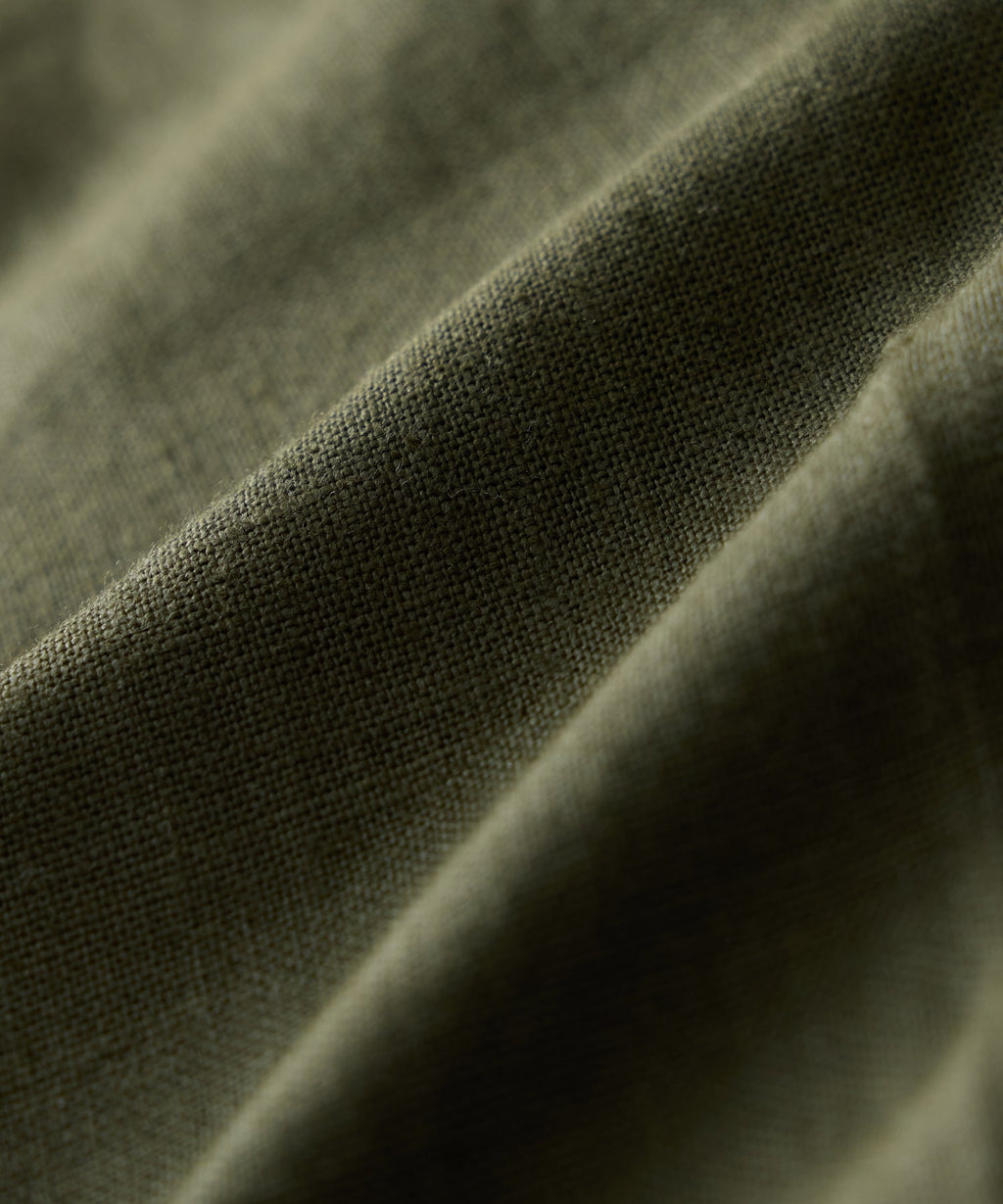 Straight Fit Linen Tab Trouser