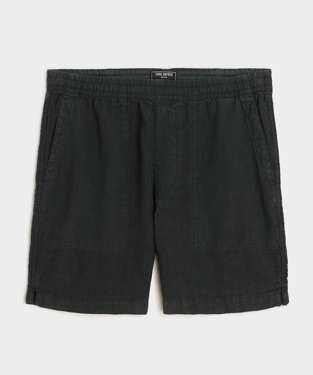 7" Linen Beach Short