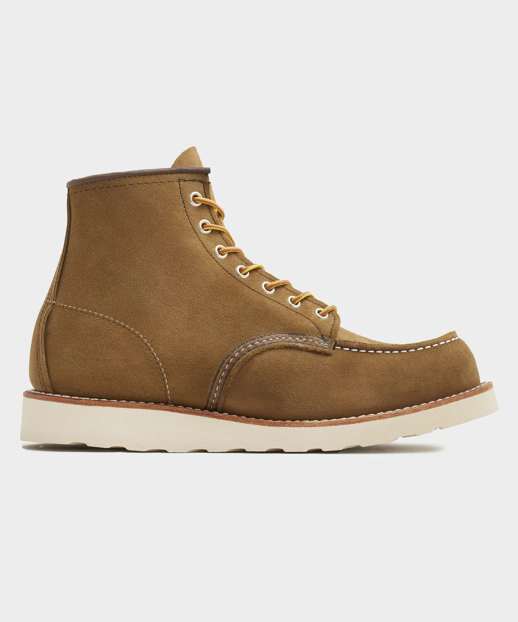 Red Wing 6-in Classic Suede Moc Boot