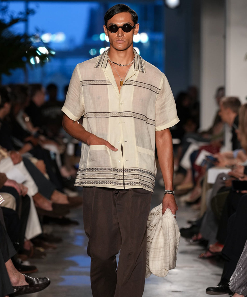 Embroidered Guayabera Shirt