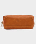 Il Bisonte Leather Dopp Kit in Natural