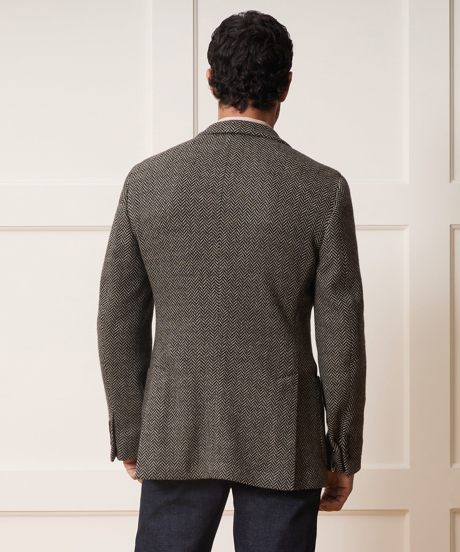 Wool Herringbone Sport Coat