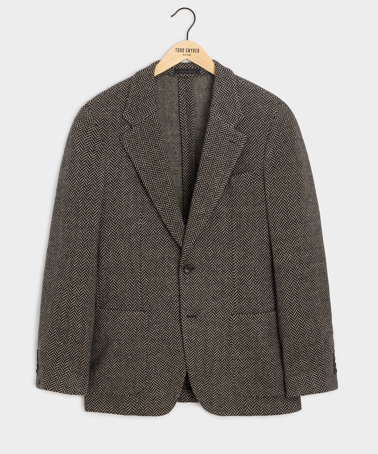 Wool Herringbone Sport Coat