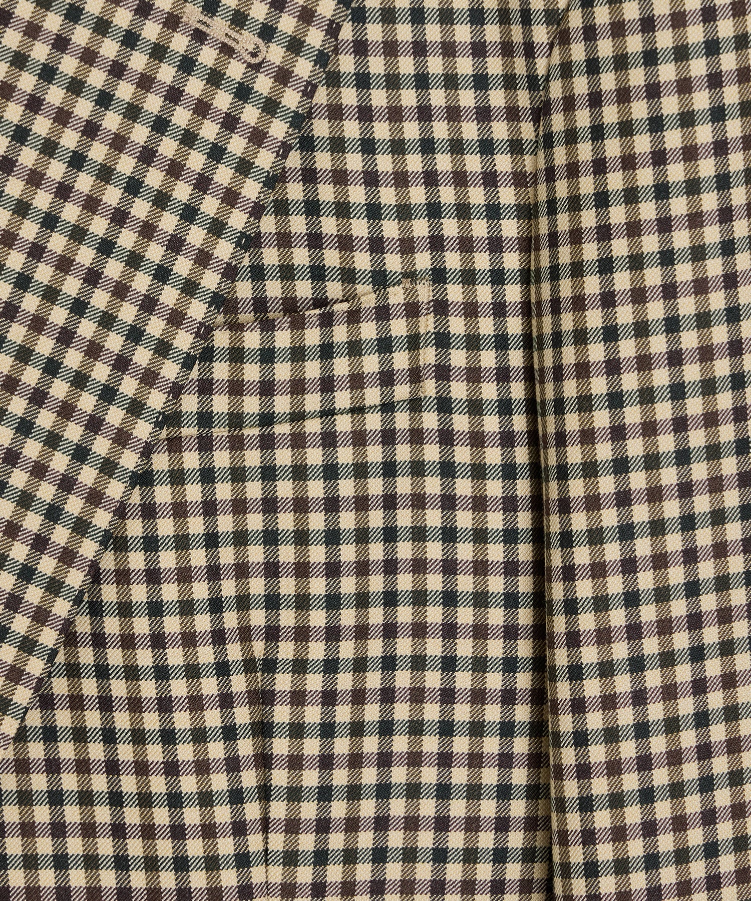 Italian Wool Gingham Wythe Jacket