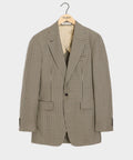 Italian Wool Gingham Wythe Jacket
