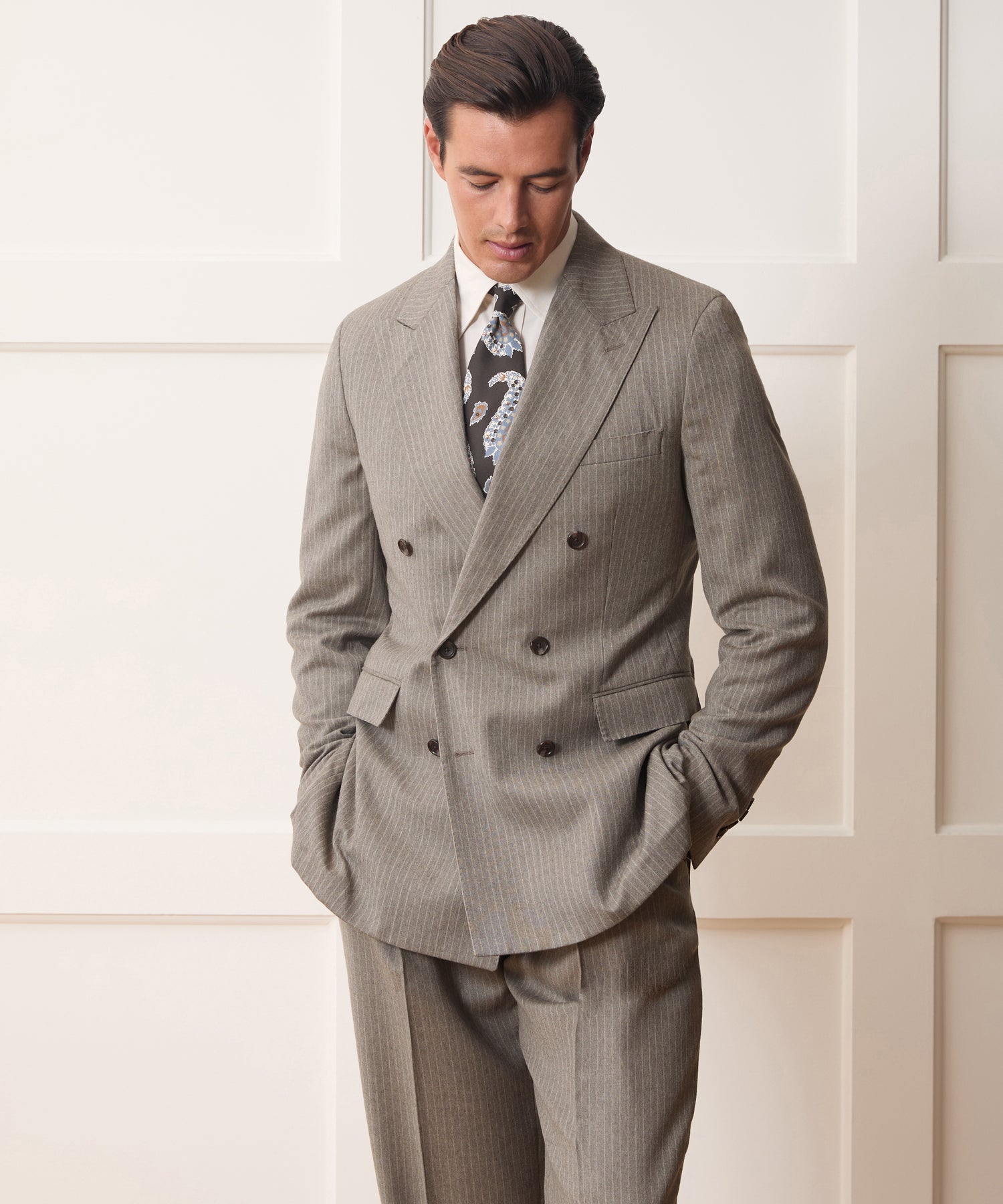 Portugese Flannel Double-Breasted Wythe Jacket