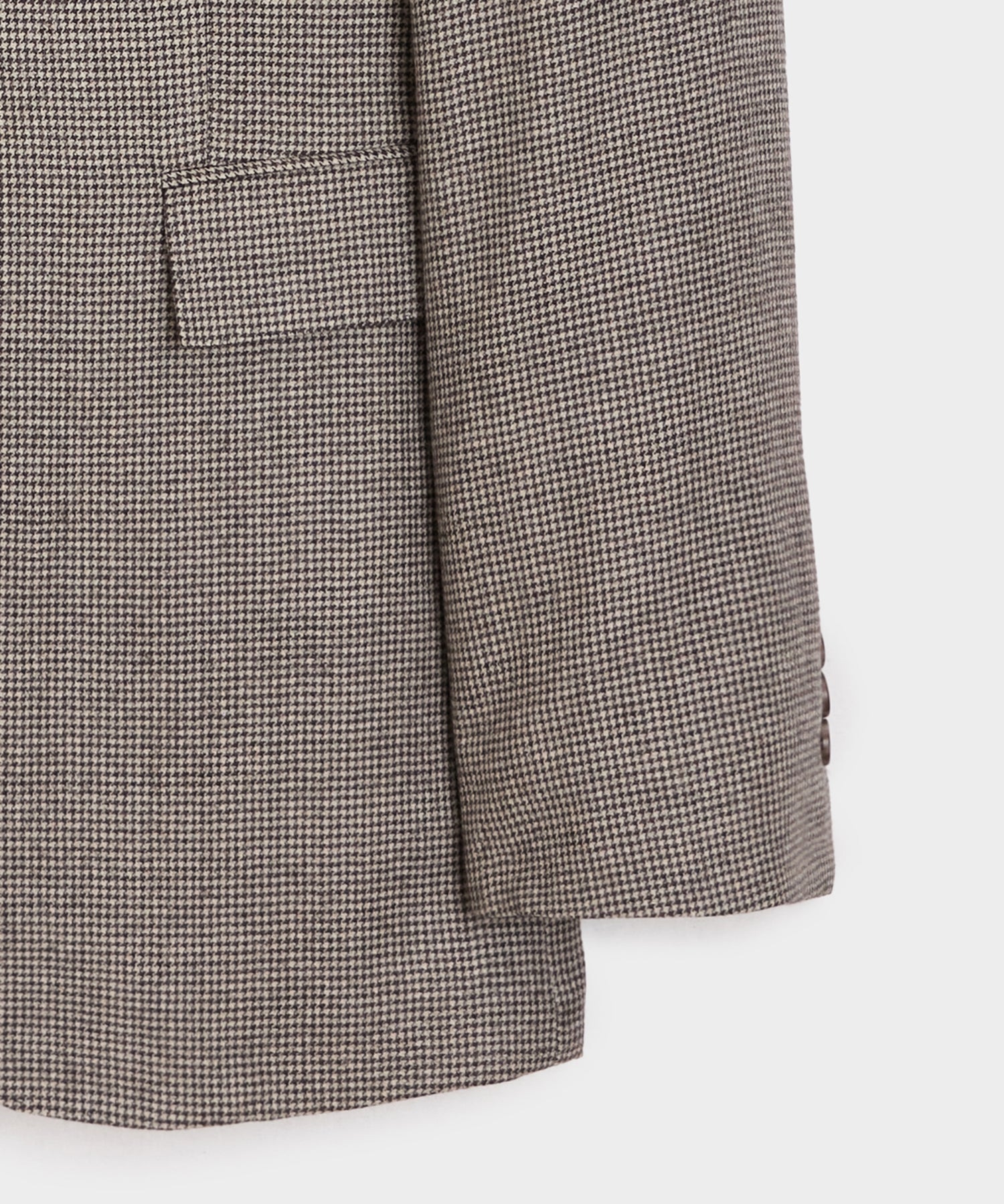 Italian Flannel Houndstooth Sutton Jacket