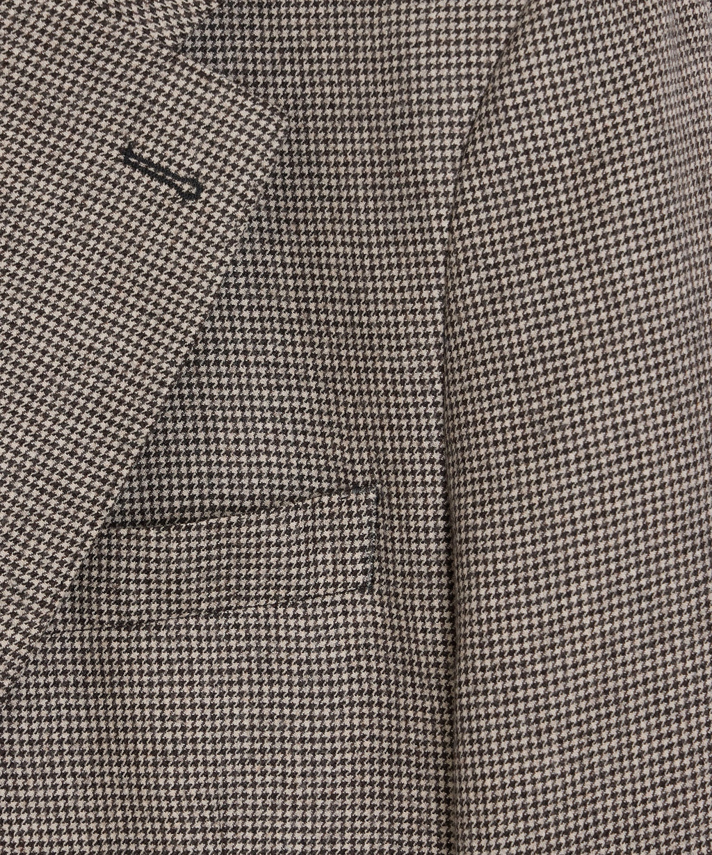 Italian Flannel Houndstooth Sutton Jacket