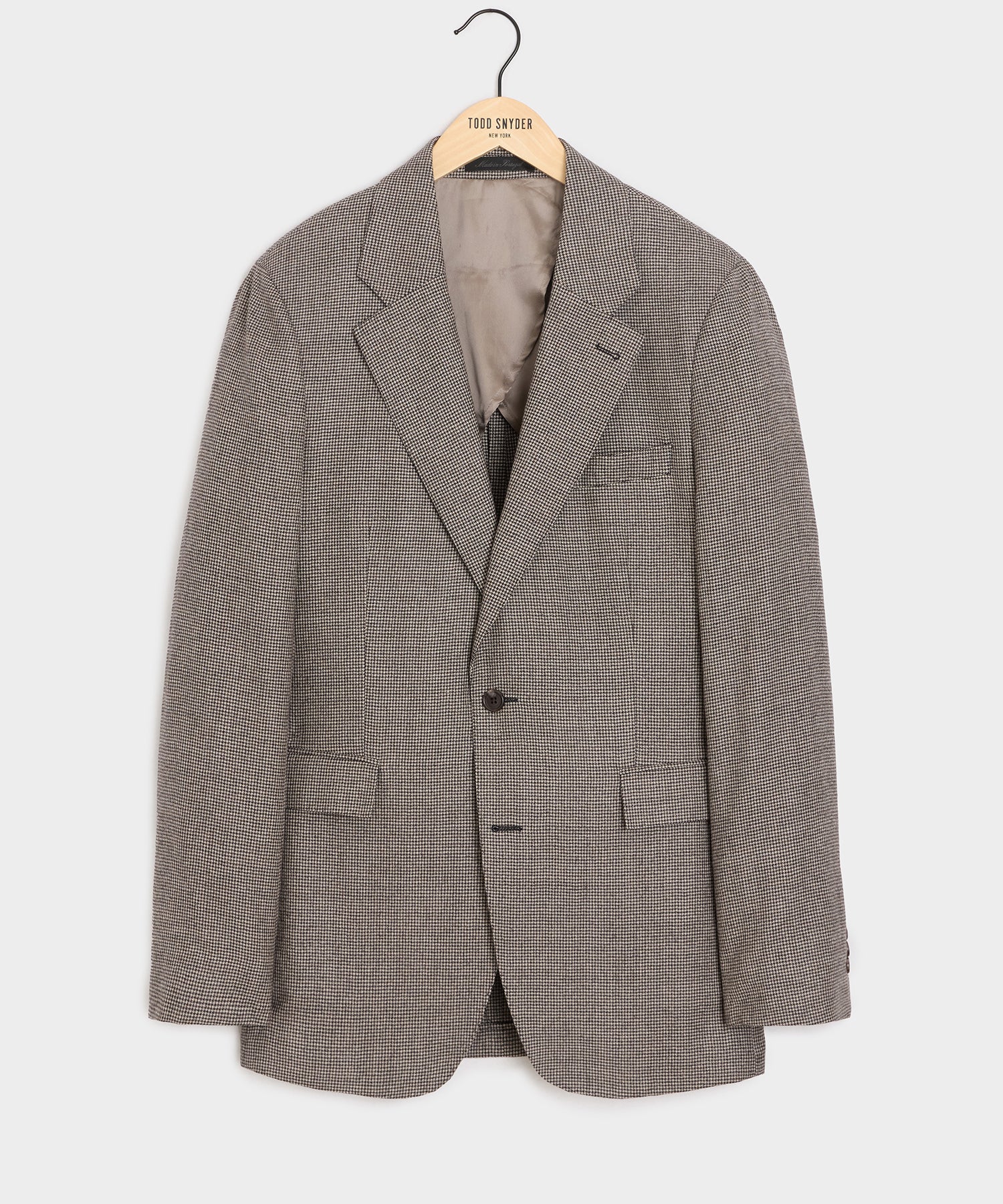 Italian Flannel Houndstooth Sutton Jacket