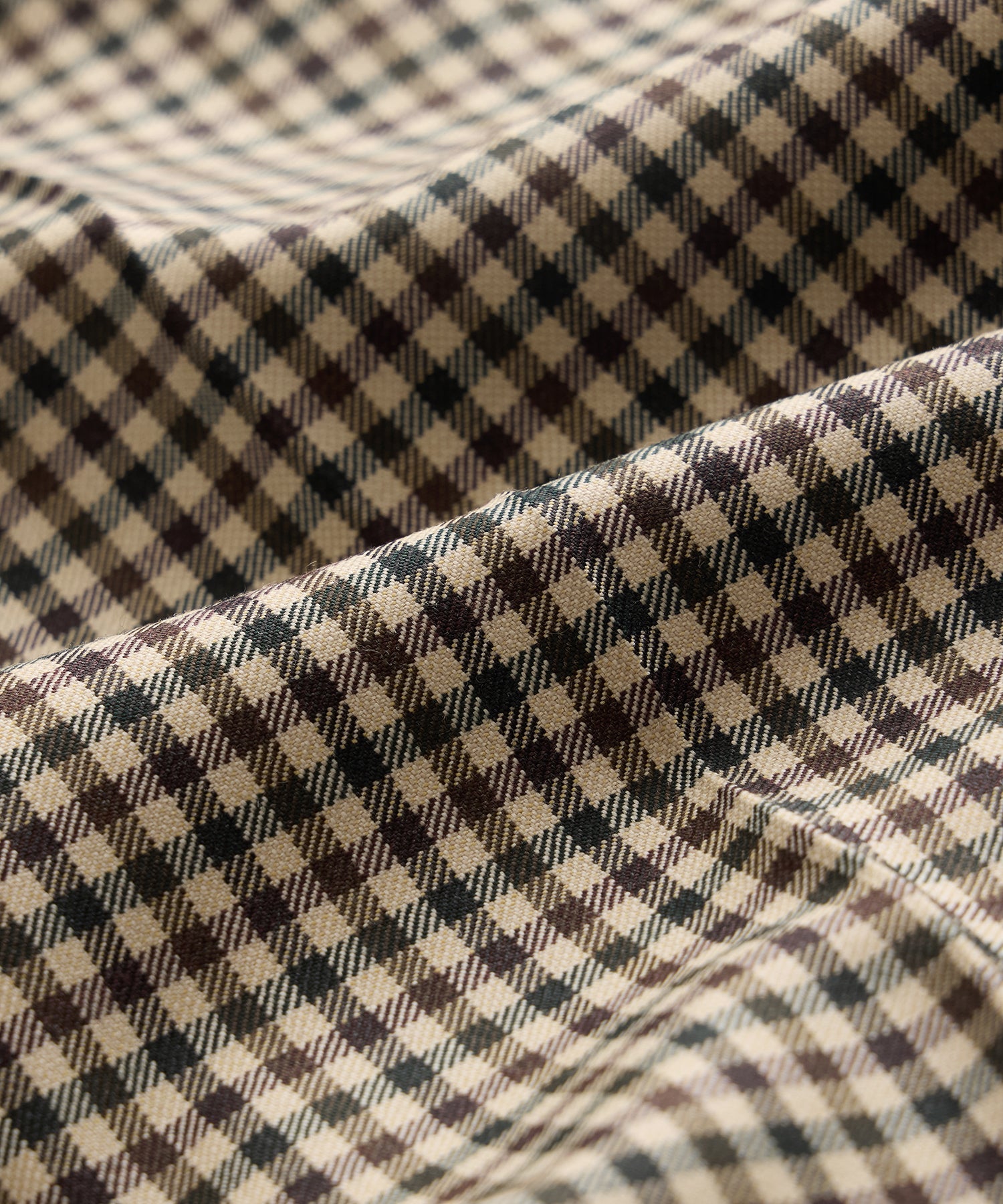 Italian Wool Gingham Wythe Trouser