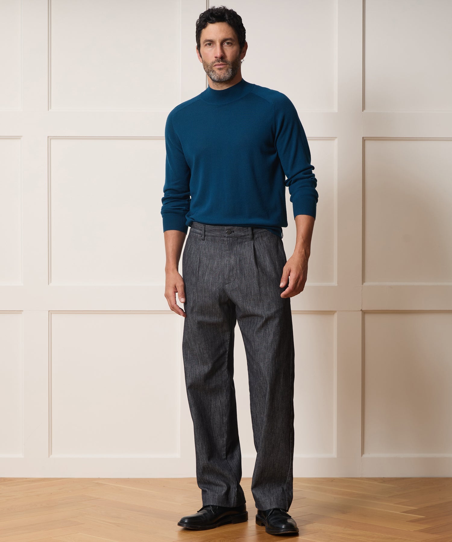 Italian Relaxed Pleated Pant